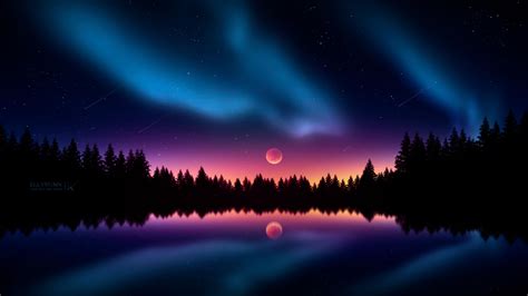 Colorful Night Stars, HD Artist, 4k Wallpapers, Images, Backgrounds ...