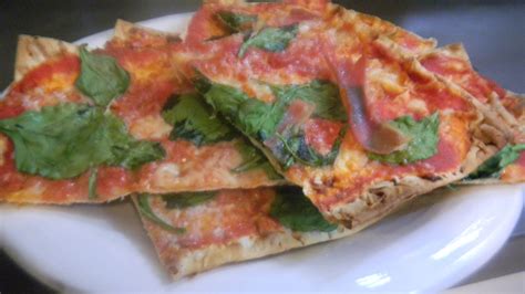 Lavash Flatbread Pizzas Recipe — Dishmaps