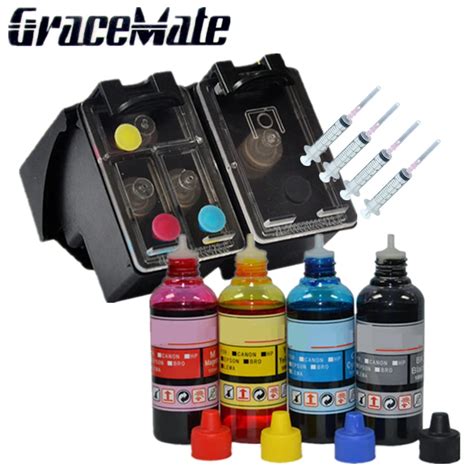 Replacement For HP 21 22 refillable ink cartridge + 400ml refill ink ...