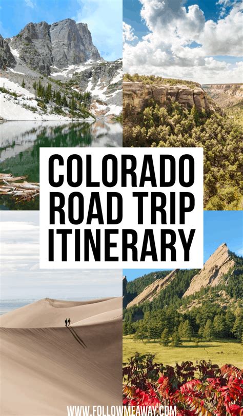 Bucket-List Colorado Road Trip Itinerary You Should Steal - Follow Me Away