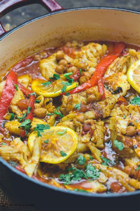 BEST Moroccan Fish Recipe - The Mediterranean Dish