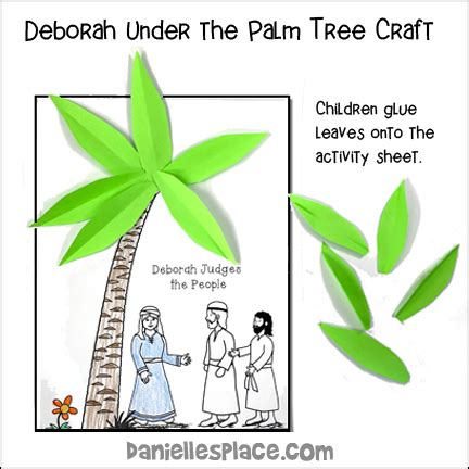 Deborah Bible Crafts and Activities