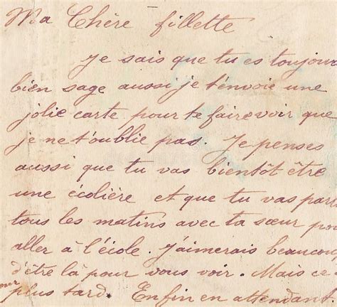 Old french handwriting. Handwriting in french on old letter , #Aff, #handwriting, #french, # ...