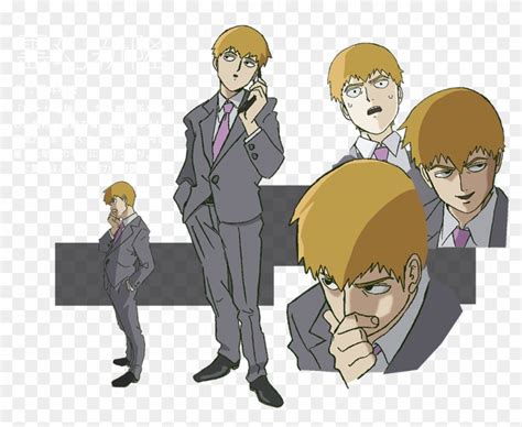 Reigen Arataka - Mob Psycho 100 Reigen Png, Transparent Png - 1100x786 ...