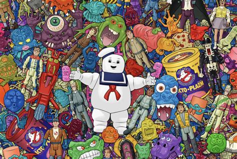 Incredible "Real Ghostbusters" Print Collects ALL of the Toys! - Bloody ...