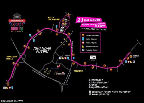 Iskandar Puteri Night Marathon 2017 | JustRunLah!