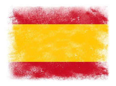 Spain flag Digital Art by PsychoShadow ART - Pixels