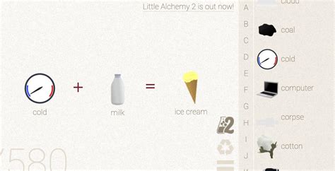 How to make Ice Cream in Little Alchemy - HowRepublic