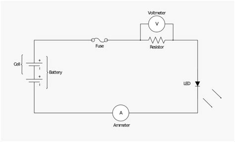 Circuit Diagram Voltmeter Symbol , Free Transparent Clipart - ClipartKey