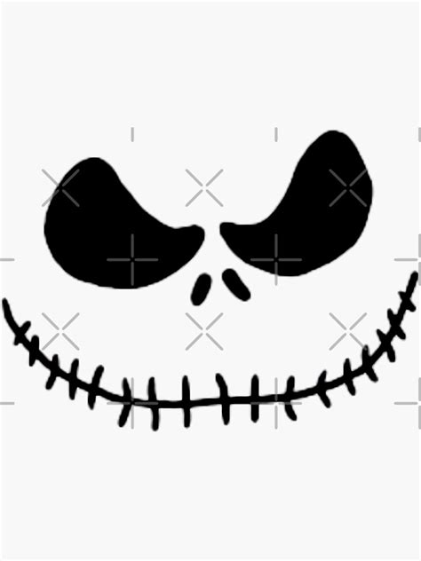 "Jack Skellington" Sticker for Sale by KalipsoArt | Redbubble