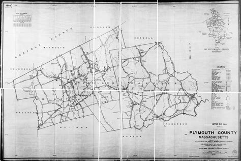 1940 Census Maps - Plymouth County MA