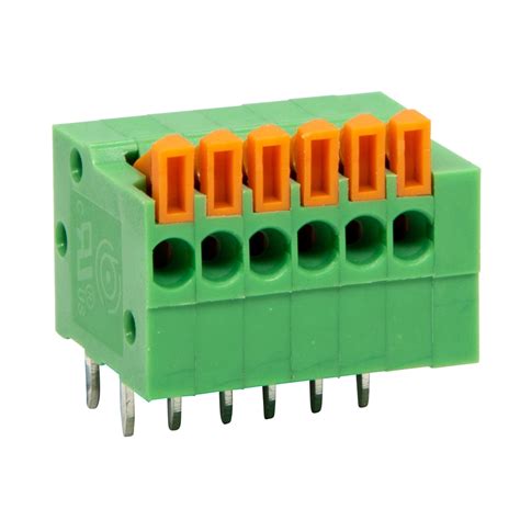 CSTBP254H/6 - Screwless Terminal Blocks, PCB Screwless Terminal Block | CamdenBoss