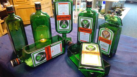 Jägermeisterflaschen Upcycling Liquor Bottle Crafts, Liquor Bottles, Alcohol Quotes Funny, Funny ...