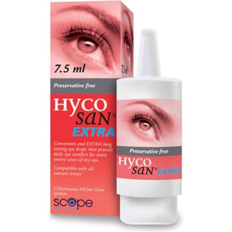 Hycosan Extra Eye Drops 7.5ml • See the best prices