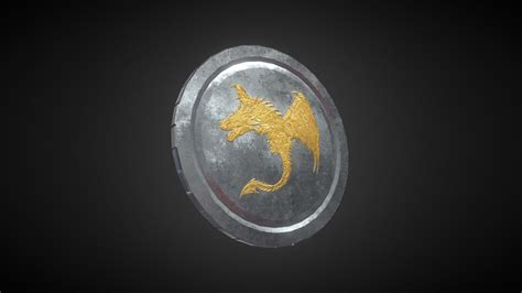 Coin with Gold Dragon - 3D model by Mr.SeZam [9eea0f2] - Sketchfab