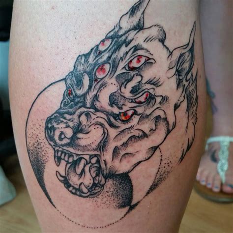 Hell hound tattoo by DominoTwist on DeviantArt