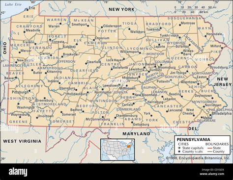 Pennsylvania Map