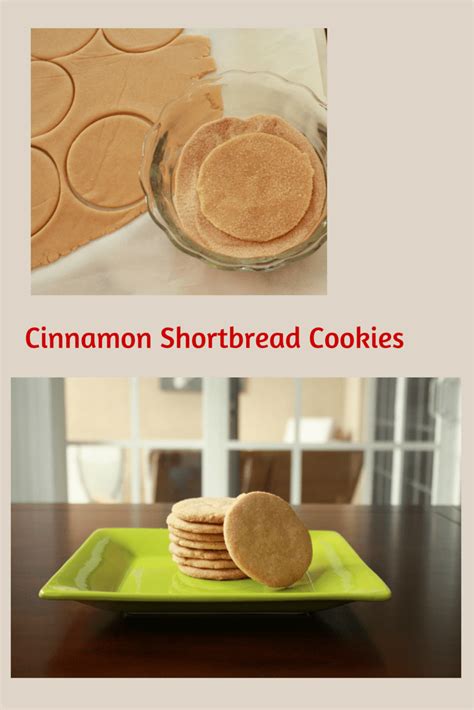 Cinnamon Shortbread Cookies - Desserts Required