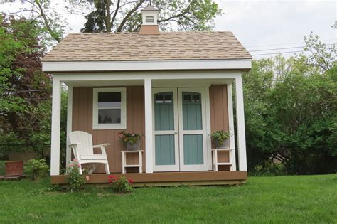 Sheds with Covered Porches — The Shed Shop USA