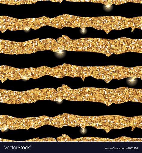 Gold glitter texture with strips Royalty Free Vector Image