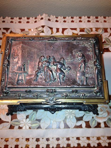 Antique silver jewelry box | Collectors Weekly