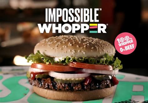 Sorry, But Burger King's Impossible Whopper DOES Have Some Meat On It ...