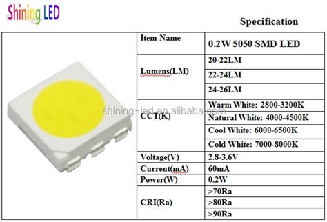 Smd Led: Epistar 3528 Smd Led Datasheet