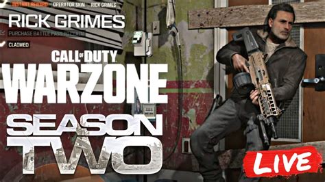 Call Of Duty MW3: Rick Grimes Operator Gameplay - Warzone Season 2 ...