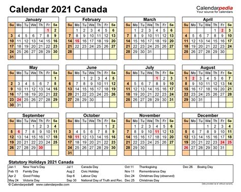 Canada 2024 Calendar With Holidays Printable - Calendar 2024 Ireland ...