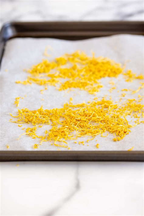 Dried Lemon Peel (dried lemon zest) - Sprinkles and Sprouts