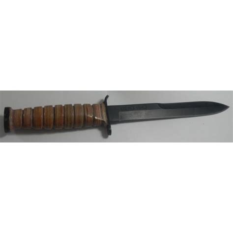 AMERICAN M3 FIGHTING TRENCH KNIFE WWII & M6 LEATHER SHEATH - WARSTUFF.COM