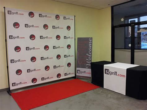 Step and Repeat Banner 12'x8' - Sign11.com