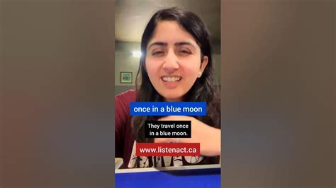 learn Once in a blue moon meaning in punjabi - YouTube