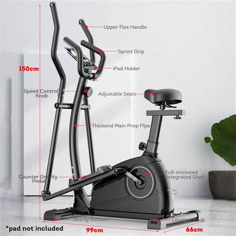 Exercise Bike Elliptical Cross Trainer – LIFE FITNESS PK