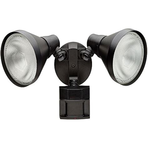 Defiant 180 Degree Outdoor Black Motion-Sensing Security Light | eBay