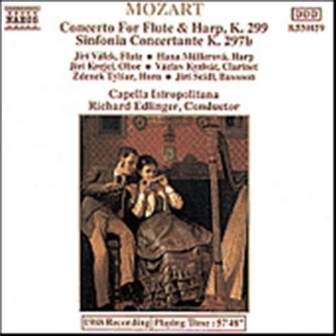 MOZART: Concerto for Flute and Harp / Sinfonia Concertante - NaxosDirect