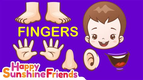 Ten little fingers | Kids song about body parts - YouTube