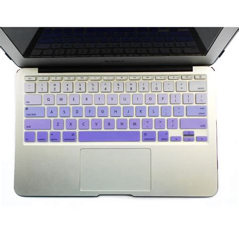 for Apple Macbook Air 11 Silicone Keyboards Cover Skin US Version Silicone Laptop Notebook ...