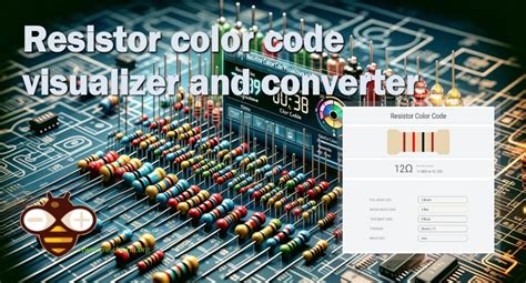 Resistor color code visualizer and converter – Renzo Mischianti