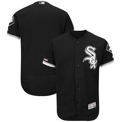 Men's Chicago White Sox Majestic Alternate Black Flex Base Authentic ...