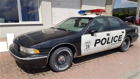 Chevrolet Impala SS Police from 1990s - YouTube