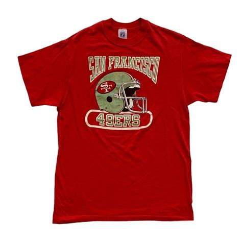 Vintage 1980s 80s Logo 7 San Francisco 49ers SF Forty… - Gem