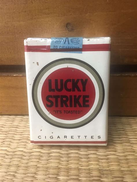 1960’s Lucky Strike Cigarette Soft Pack! - Danly's Vintage Cigarette ...