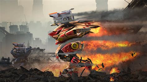 Epic Battle War Robots HD Wallpaper