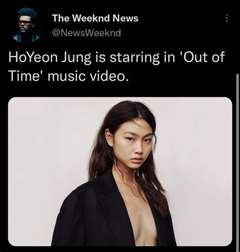 HoYeon Jung from Squid Game is starring in "Out Of Time" Music Video ...