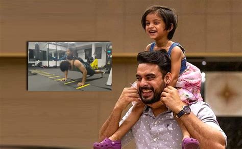 Tovino Thomas Spends Quarantine With His Cute Daughter; Their Workout ...