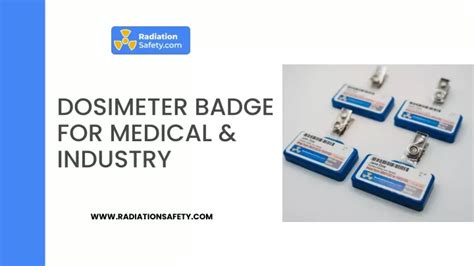 PPT - Buy Dosimeter Badge for Medical & Industry - Radiation Safety PowerPoint Presentation - ID ...