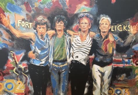 Ronnie Wood (Rolling Stones) Art for Sale