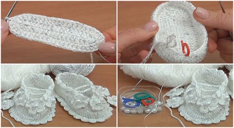 Crochet Beautiful Baby Booties - Tutorial - Love Crochet