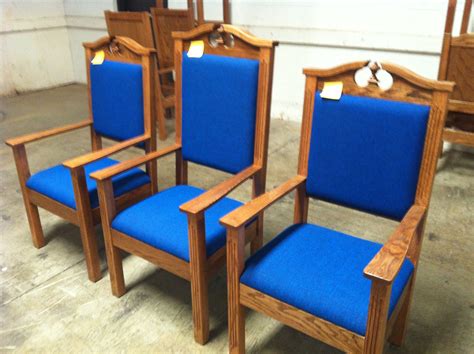 Pulpit Chairs For Pastors / Church Supply :: Pews : Chairs : Pulpit : Baptismal ... / Clergy ...